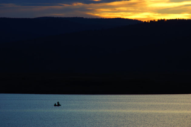 Big Lake at Sunset
