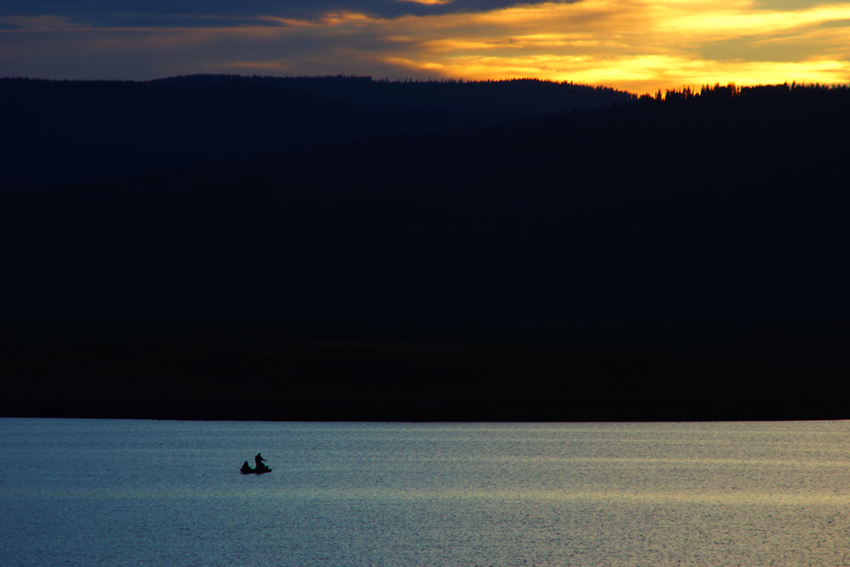 Big Lake at Sunset