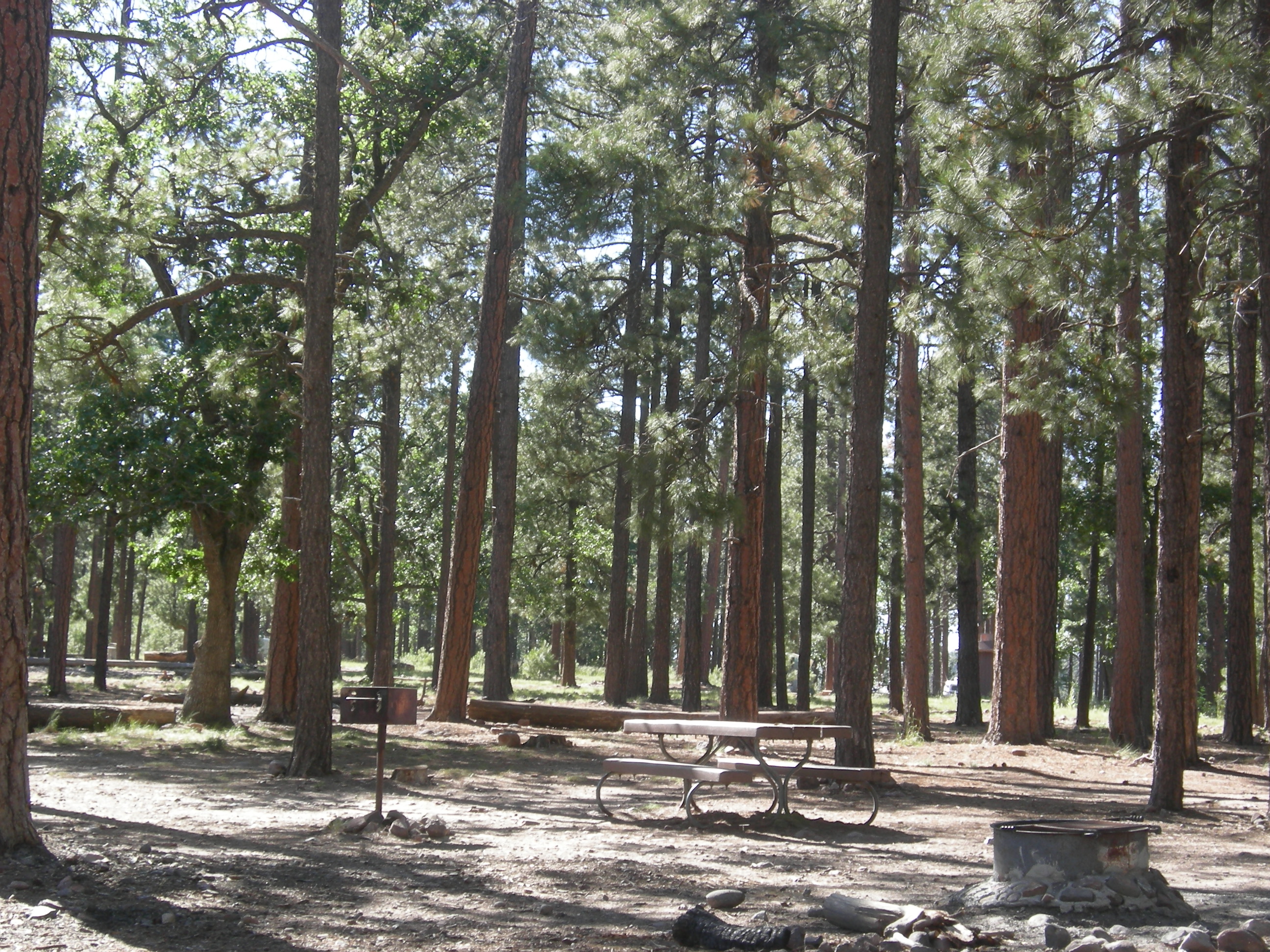Restrooms at Upper Canyon Creek Campground